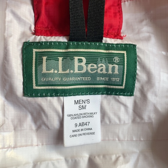 L.L. Bean Wind Breaker Jacket Size S/M - Picture 8 of 8